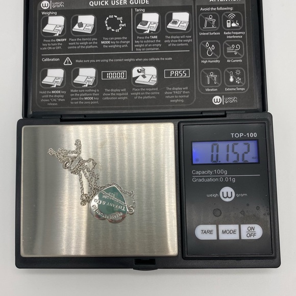 Please Return to Tiffany & Co. Heart Tag Charm Double Chain Bracelet SS 925 - Picture 8 of 13